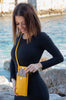 Votre portefeuille/pochette 2en1 porté épaule, chic et pratique.
